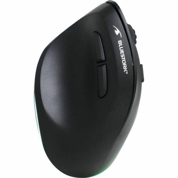 Drahtlose Bluetooth Maus Bluestork M-WL-ERGO-LUMI Schwarz – Bild 4