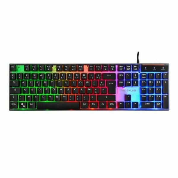 Tastatur mit Maus The G-Lab YTTRIUM Schwarz – Bild 2