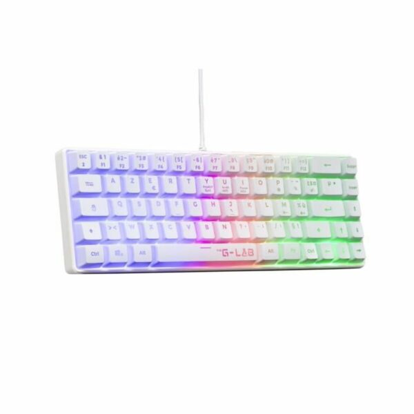 Bluetooth-Tastatur The G-Lab Azerty Französisch Weiß – Bild 2