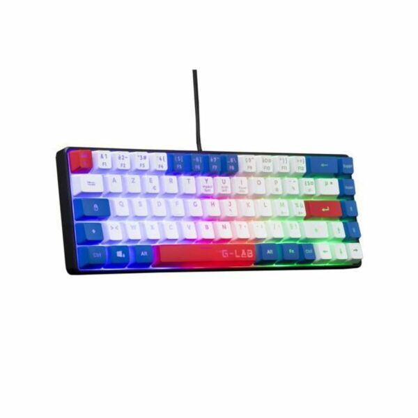 Bluetooth-Tastatur The G-Lab KEYZ-HYDRO-BWR/FR Azerty Französisch – Bild 2