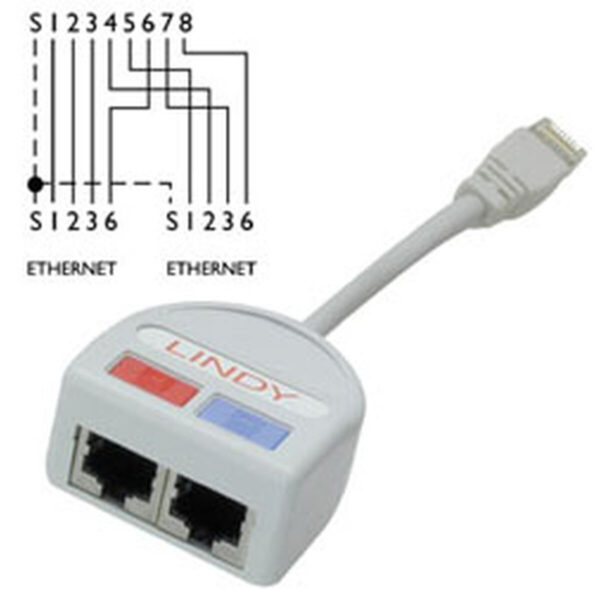 UTP-Adapter LINDY 34002 Grau – Bild 2
