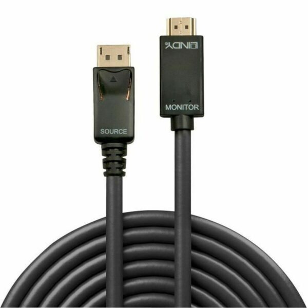 DisplayPort-zu-HDMI-Adapter LINDY 36921 Schwarz – Bild 2
