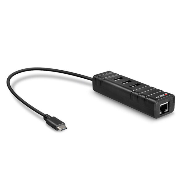Hub USB LINDY 43249 Schwarz – Bild 2