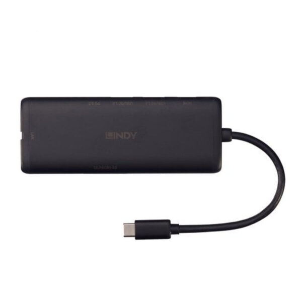 Dockstation LINDY 43358 Schwarz – Bild 3