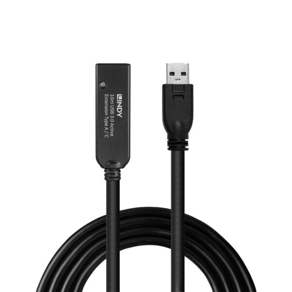 USB-Kabel LINDY 43376 Schwarz 10 m (1 Stück) – Bild 2