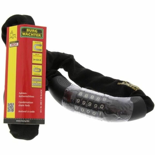 Tastensperre Burg-Wachter 280 C 90 BLACK Stahl rund – Bild 5