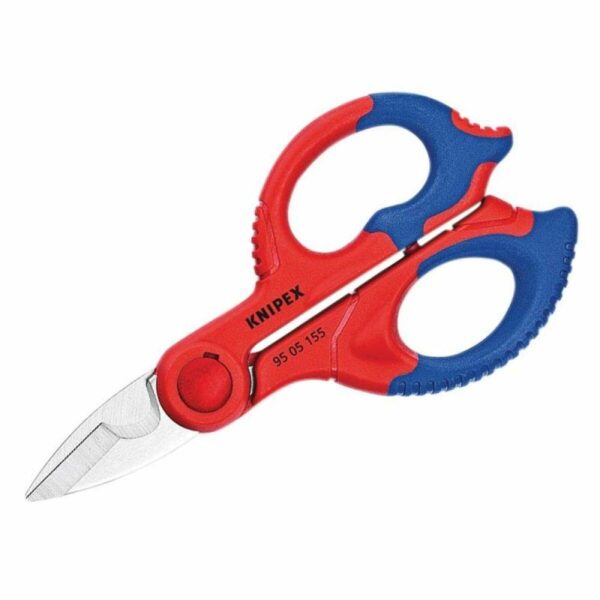 Elektrikerschere Knipex 9505155sb 130 x 32 x 155 mm Fiberglas Edelstahl – Bild 2