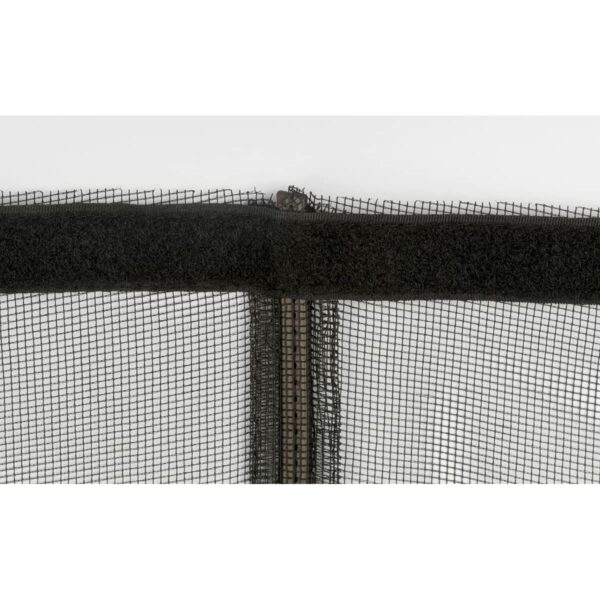 Fliegenvorhang Schellenberg Türen Plattenspeicher Fiberglas Anthrazit (120 x 240 cm) – Bild 3