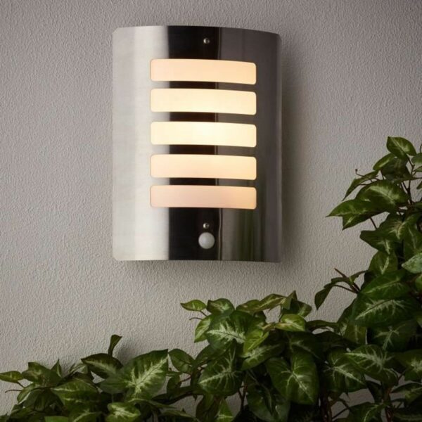 Wandleuchte Brilliant Todd Silberfarben Metall 60 W E27 – Bild 2