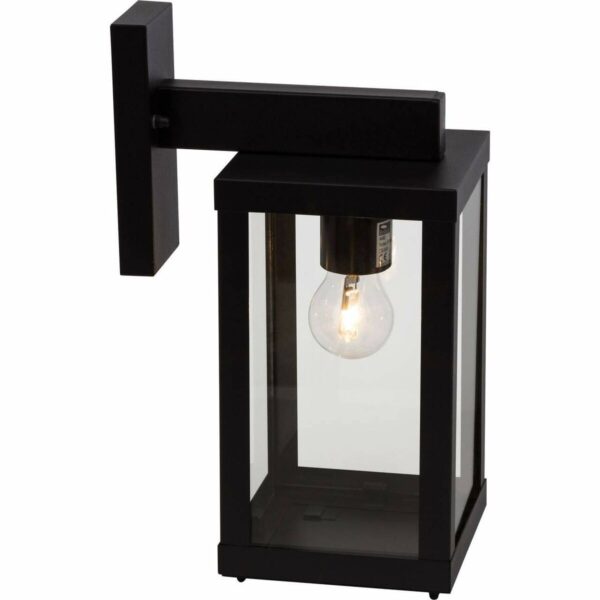 Wandleuchte Brilliant Gaia Außenbereich Schwarz Metall 60 W E27 – Bild 5