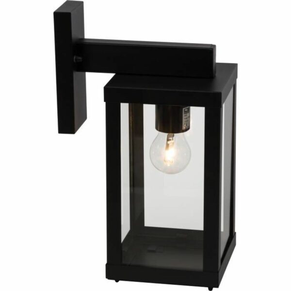 Wandleuchte Brilliant Gaia Außenbereich Schwarz Metall 60 W E27 – Bild 3