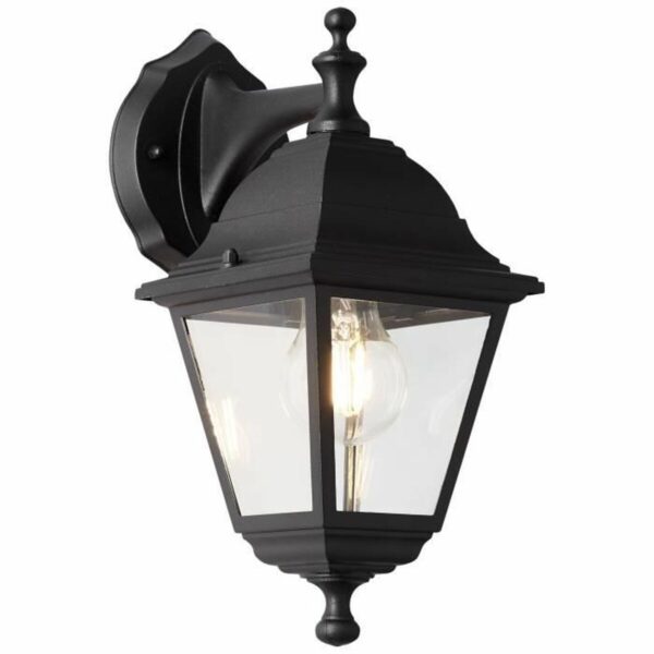 Wandleuchte Brilliant Nissie Außenbereich E27 60 W Schwarz – Bild 2