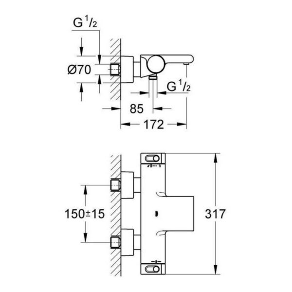 Wasserhahn Grohe 34174001 – Bild 3