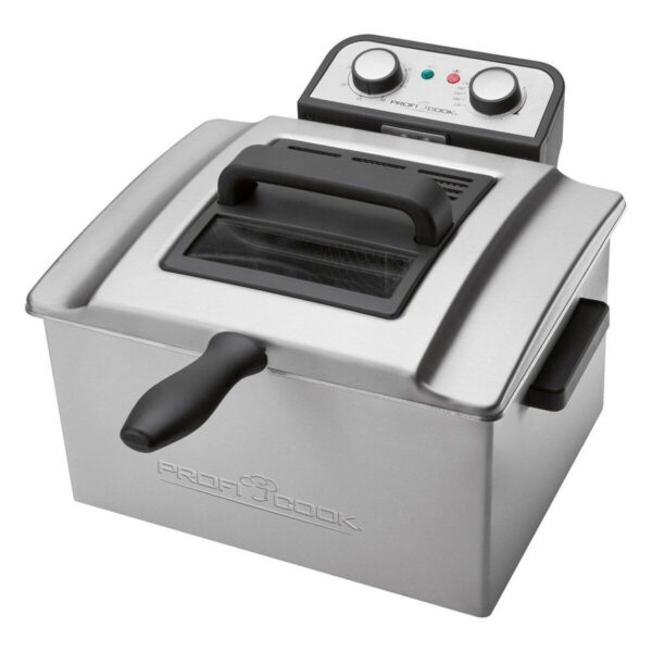 Fritteuse Clatronic PC-FR 1038 Silberfarben 3000 W