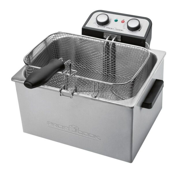 Fritteuse Clatronic PC-FR 1038 Silberfarben 3000 W – Bild 2