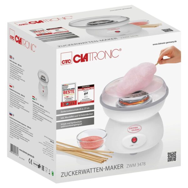 Zuckerwattemaschine Clatronic ZWM 3478 – Bild 2
