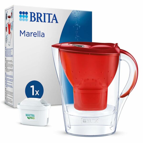 Filter-Karaffe Brita Marella Rot 2,4 L – Bild 2