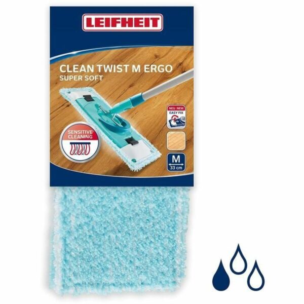 Mop-Nachfüllpackungen Leifheit Clean Twist M Ergo Super Soft 52122 Polyester – Bild 5