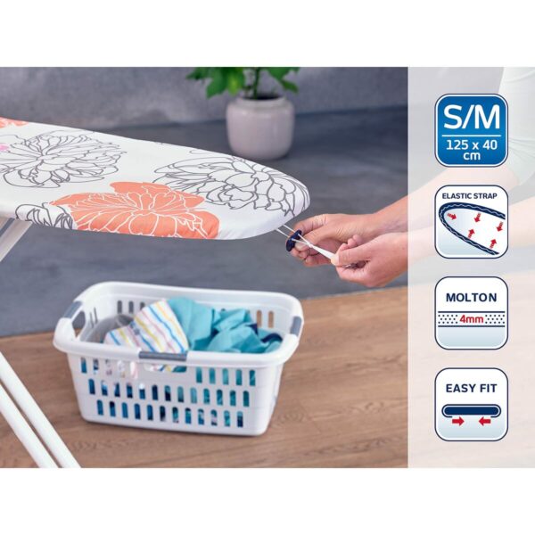 Bügelbrettbezug Leifheit Cotton Comfort 71601 S/M 120 x 40 cm – Bild 3