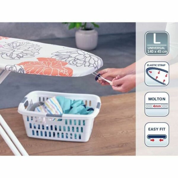 Bügelbrettbezug Leifheit Cotton Comfort 71602 L 140 x 45 cm – Bild 4