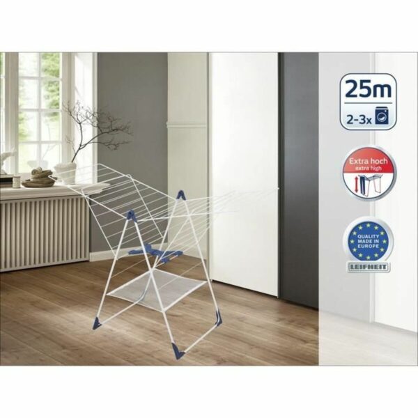 Wäscheständer Leifheit Roma Classic Flex 250 Weiß Kunststoff – Bild 3