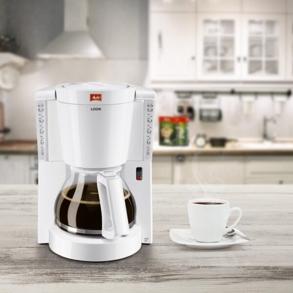 Elektrische Kaffeemaschine Melitta 6708078 Weiß 1000 W 1,2 L – Bild 6