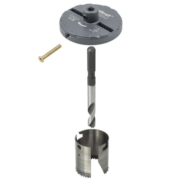Lochsäge Wolfcraft Professional 2220000 Ø 28-74 mm – Bild 3