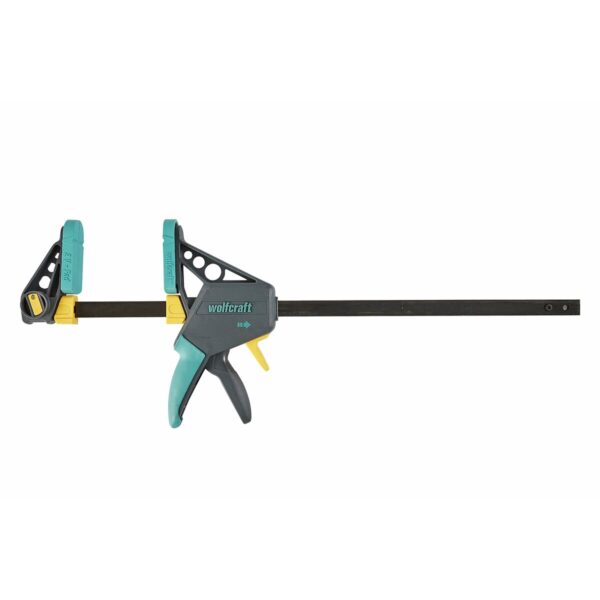 Einhand-Schraubzwinge Wolfcraft 100-450 mm – Bild 2
