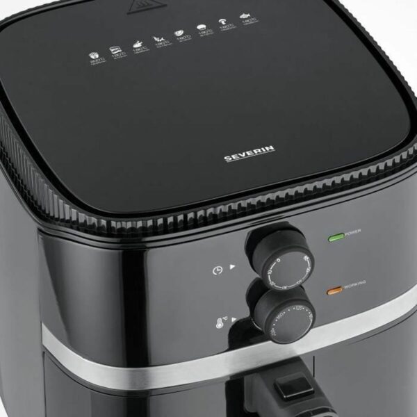 Heißluftfritteuse Severin Schwarz 1500 W 5 L – Bild 3