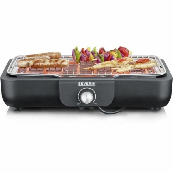 Grill Tragbarer Severin PG 8554 Edelstahl 29 x 37 cm – Bild 4