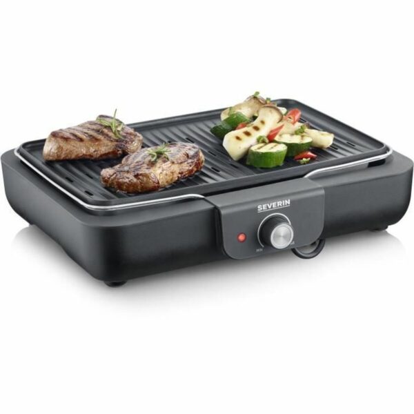 Grill Tragbarer Severin 8556 Edelstahl Aluminium – Bild 4