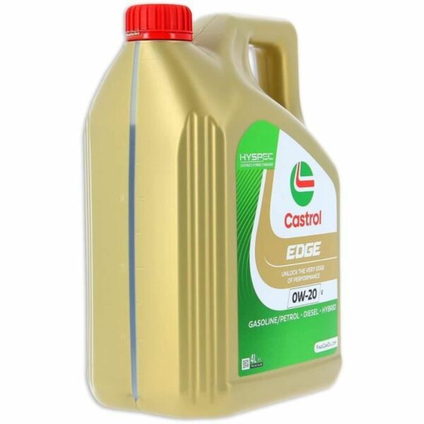 Motoröl Castrol EDGE Benzin Diesel Hybrid 0W20 4 L – Bild 3