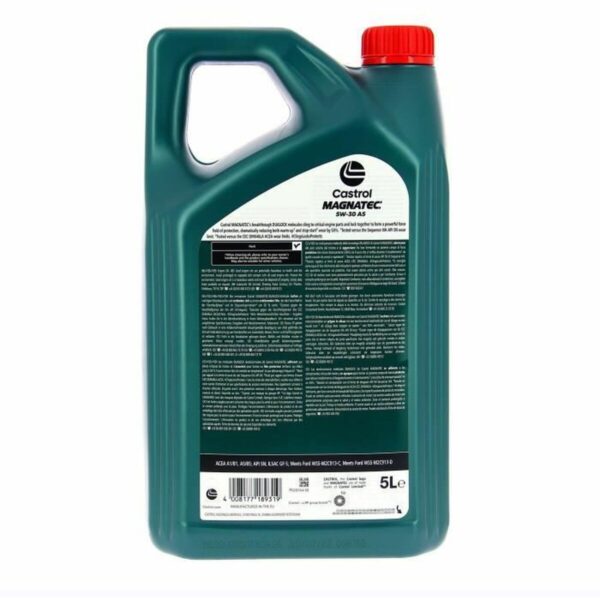 Motoröl Castrol Magnatec Benzin Diesel 5W30 5 L – Bild 2