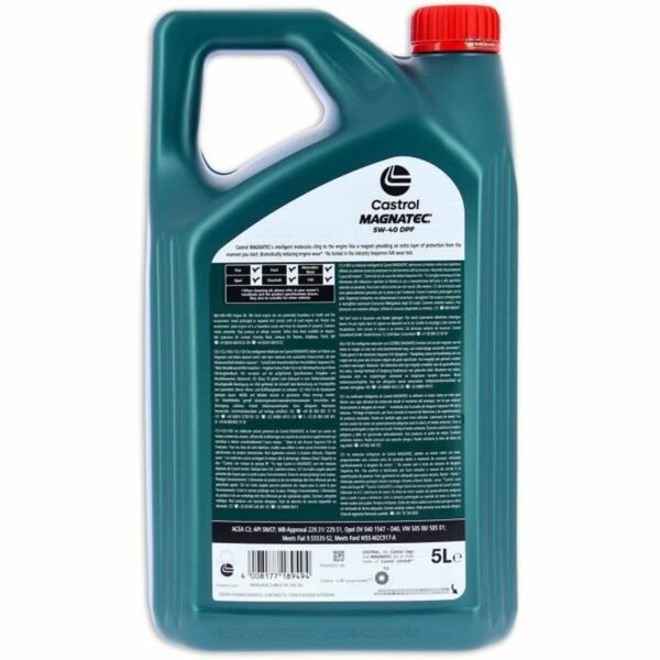 Motoröl Castrol Magnatec Diesel 5W40 5 L – Bild 3