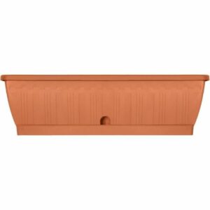 Selbstbewässerndes Pflanzgefäß Garden ID Terrakotta 60 cm