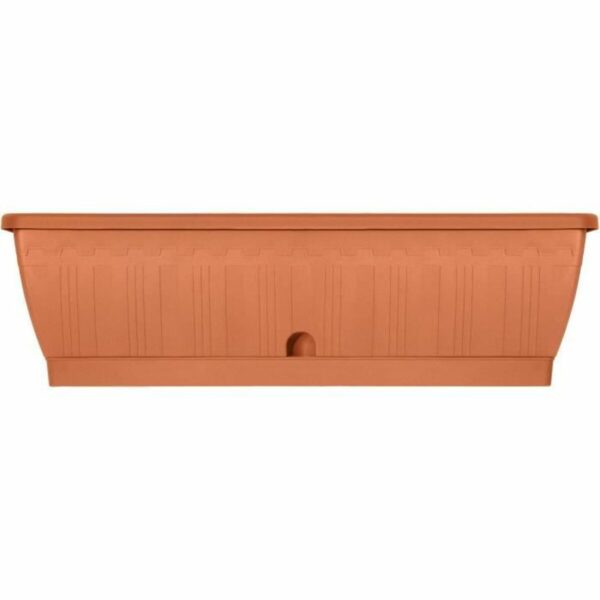 Selbstbewässerndes Pflanzgefäß Garden ID Terrakotta 60 cm