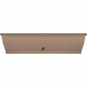 Selbstbewässerndes Pflanzgefäß Garden ID Taupe 80 cm