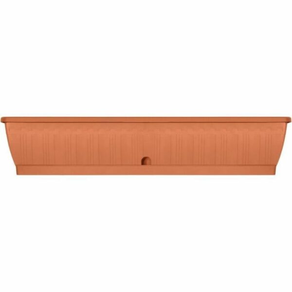 Selbstbewässerndes Pflanzgefäß Garden ID Terrakotta 100 cm