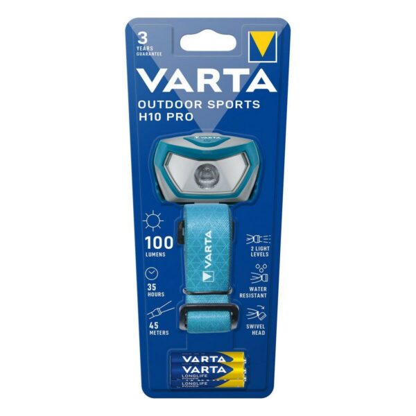 LED-Kopf-Taschenlampe Varta Outdoor Sports H10 Pro 100 Lm – Bild 2
