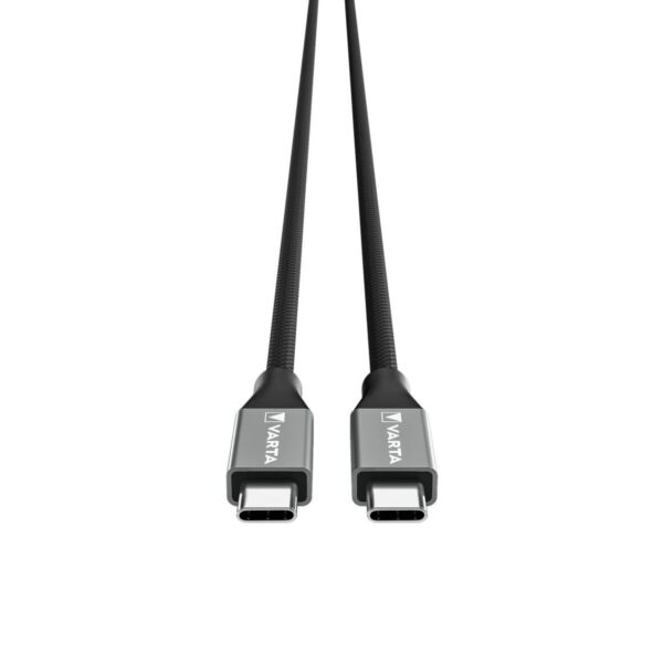 USB-C-Kabel Varta 2 m Schwarz – Bild 4