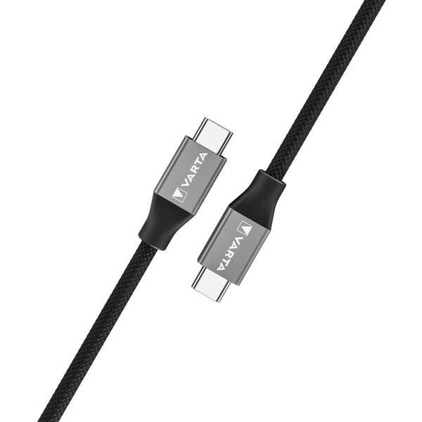USB-C-Kabel Varta 2 m Schwarz – Bild 3