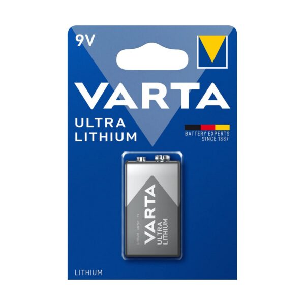 Batterien Varta Ultra Lithium 9 V (1 Stück) – Bild 2