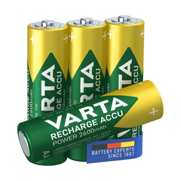 Akkus Varta RECHARGE ACCU Power AA 2600 mAh 1,2 V AA (1 Stück) – Bild 2