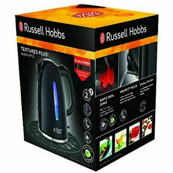 Wasserkocher Russell Hobbs Silberfarben 2200 W 1,7 L – Bild 3