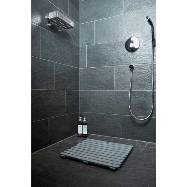 Plattform Wenko 22947100  Kunststoff Innen/Außenbereich 55 x 55 cm Dunkelgrau – Bild 3