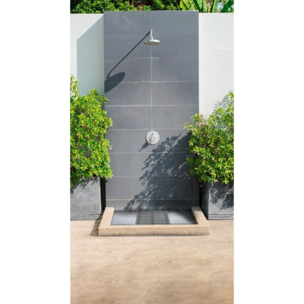 Plattform Wenko 22947100  Kunststoff Innen/Außenbereich 55 x 55 cm Dunkelgrau – Bild 4