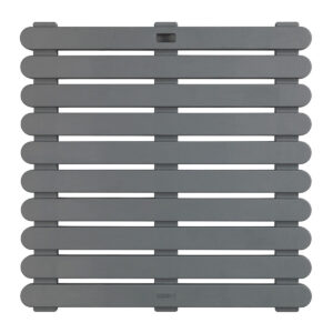 Plattform Wenko 22947100  Kunststoff Innen/Außenbereich 55 x 55 cm Dunkelgrau