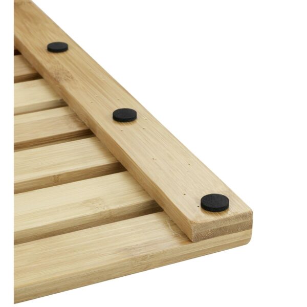 Plattform Wenko 23838100 Innen/Außenbereich 60 x 40 cm Bambus – Bild 2