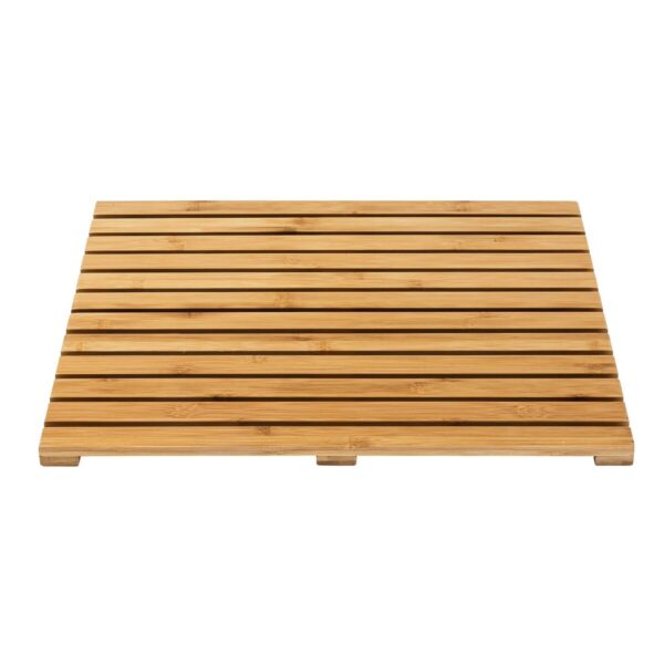 Plattform Wenko 24610100 50 x 50 cm Innen/Außenbereich Bambus – Bild 3