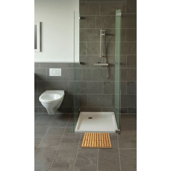 Plattform Wenko 24610100 50 x 50 cm Innen/Außenbereich Bambus – Bild 7